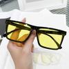 New Arrival Square Sunglasses Large Frame Retro Vintage Style Men Women Outdoor Fashion Accessories
