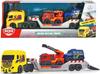 Jouet - Dickie - Mini Camion Avec Remorque - Camion De Pompiers - Véhicule Tout-terrain - 3 Ans Et Plus