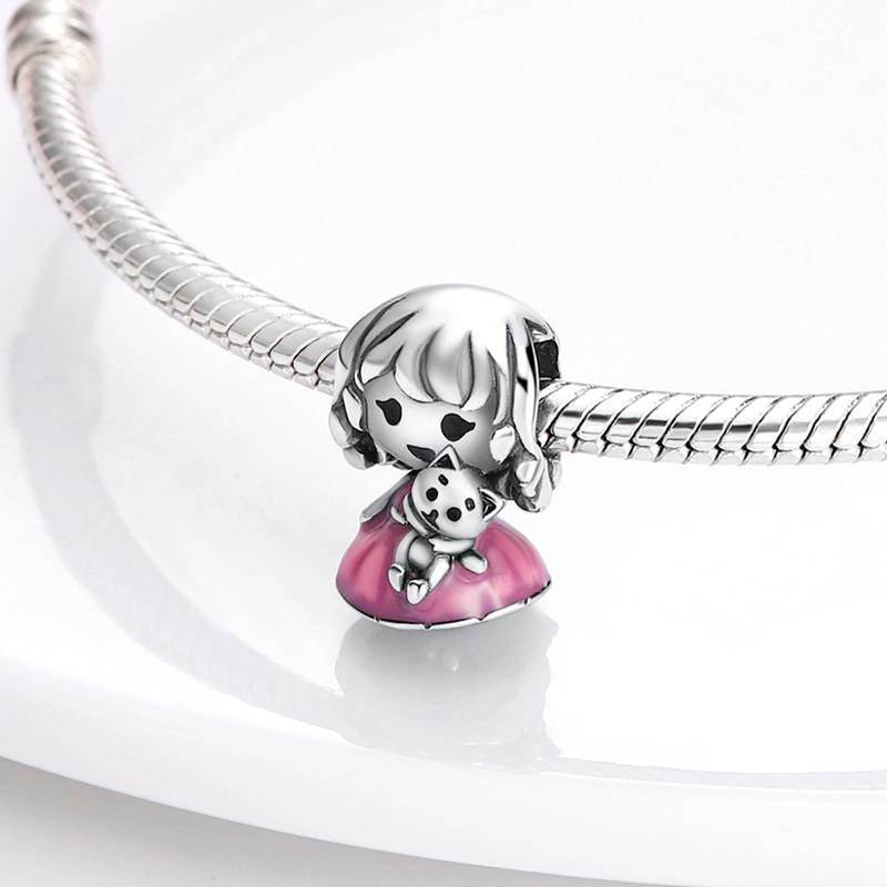 925 Silver Charms Beads for Bracelet Necklace Women Jewelry Gift Fit Boy Girl Mother Pendant