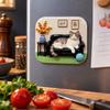 Cute Cat Theme Refrigerator Magnet 3D Relief Decorative Fridge Magnet  Refrigerator Decoration