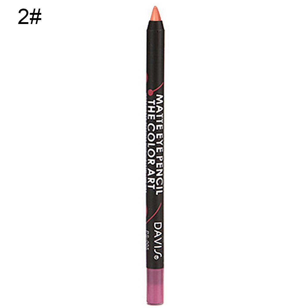 Puntos Водостойкая стойкая помада-карандаш 12 цветов Шелковистая матовая подводка для губ Косметика