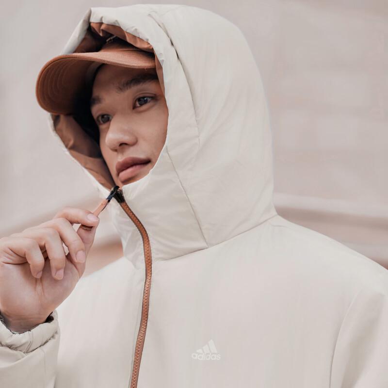 adidas Унисекс двусторонняя водоотталкивающая пуховая куртка