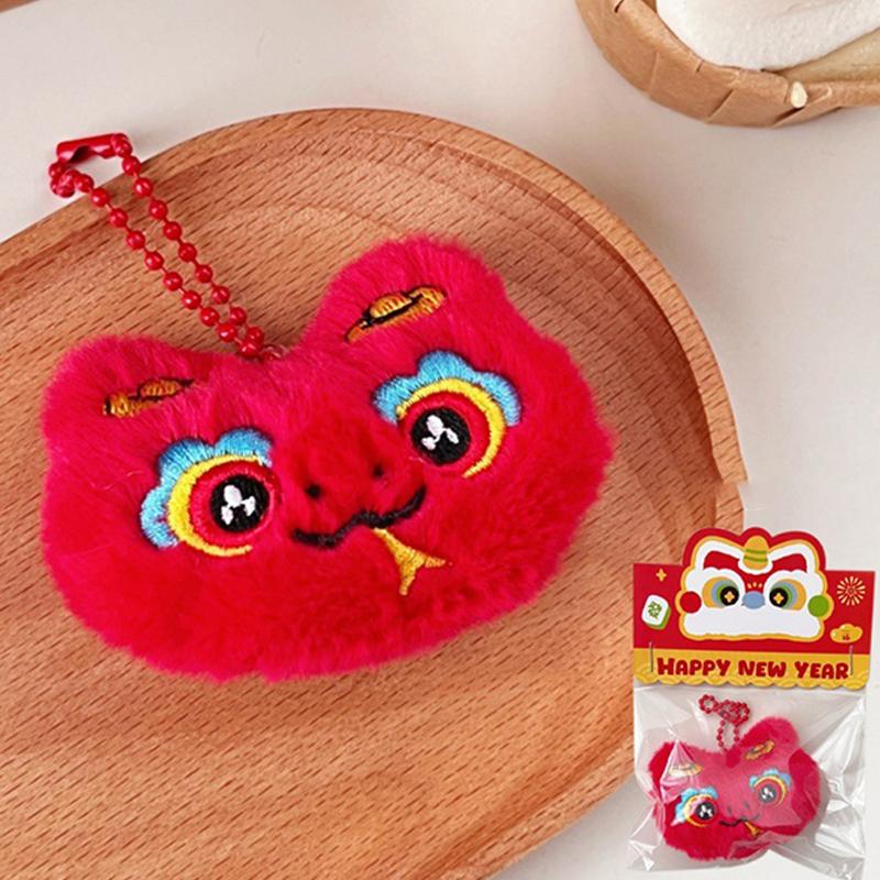 Мультяшные монеты, счастливая сумка, брелок, подвеска, модная плюшевая кукла, милый китайский стиль, брелок, рюкзак, украшение, подарки
