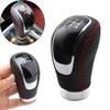 5 Speed Manual Car Gear Knob Boot Stick Lever For Automatic Manual Cars Billet Aluminum Auto