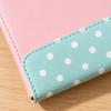 Polka Dot Pattern Clipboard Color-blocking Writing Pad Exam Paper Organizer  Exam Paper Storage