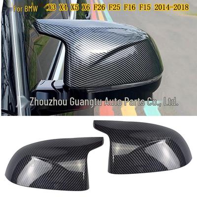 BMW F15 F16 F25 F26 X5 Накладка на корпус зеркала заднего вида с рисунком под карбоновое волокно