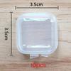1/10/30PCS Mini Boxes Rectangle Transparent Plastic Jewelry Storage Case Container Packaging Box For Collecting Small Items Box