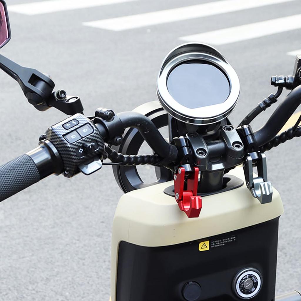 Ysemco Крючок для руля Универсальный 22-28 мм Крючок для шлема Крючок для магазина у дома Применимый для транспортных средств PCX160/125/150ADV150/350X-ADV750 и т. д.. Складной