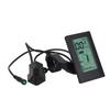 Electric Bike LCD Display Meter 2.7 Inch Screen 24V 36V 48V 52V Backlight Brightness Adjustable Water Resistant LCD