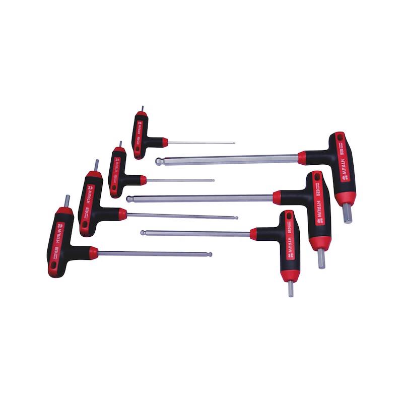 Wurth T-Handle Ball End Hex Key Set