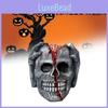 Halloween Skull Decor Figurine With Latex Material For Festive Atmosphere