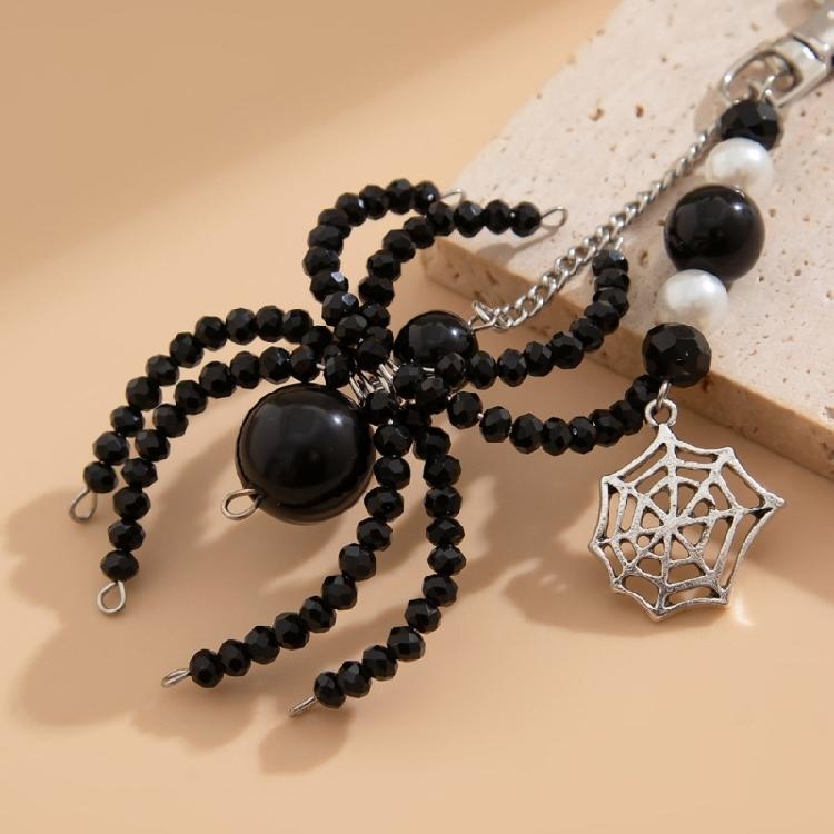 Пауки на Хэллоуин Брелок-украшение Пауки Брелок для сумки Подвеска-паук для сумки Ключница для вечеринки Подвеска на ключи или рюкзаки