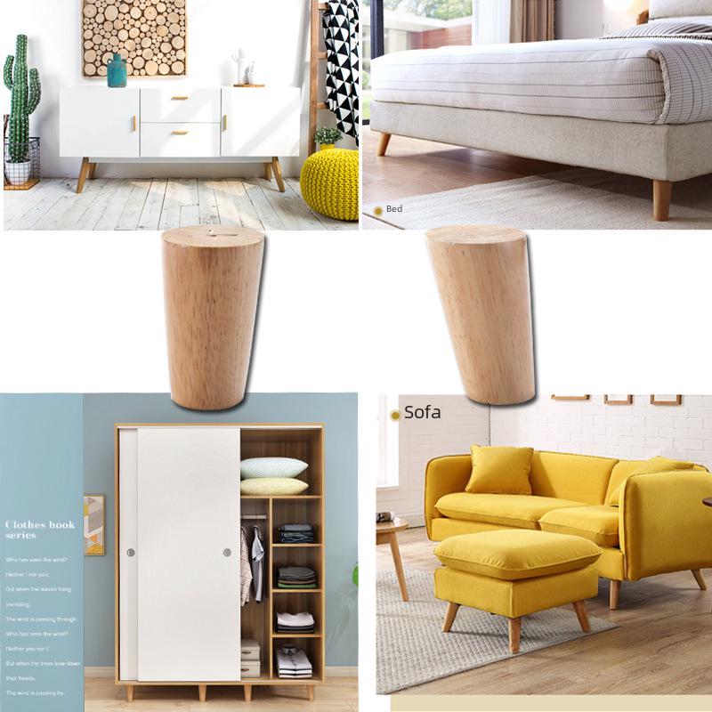 Kashuo Adjustable Furniture Legs for Sofa, Coffee Table, Cabinet, Dining Table, TV Stand, and Chair.