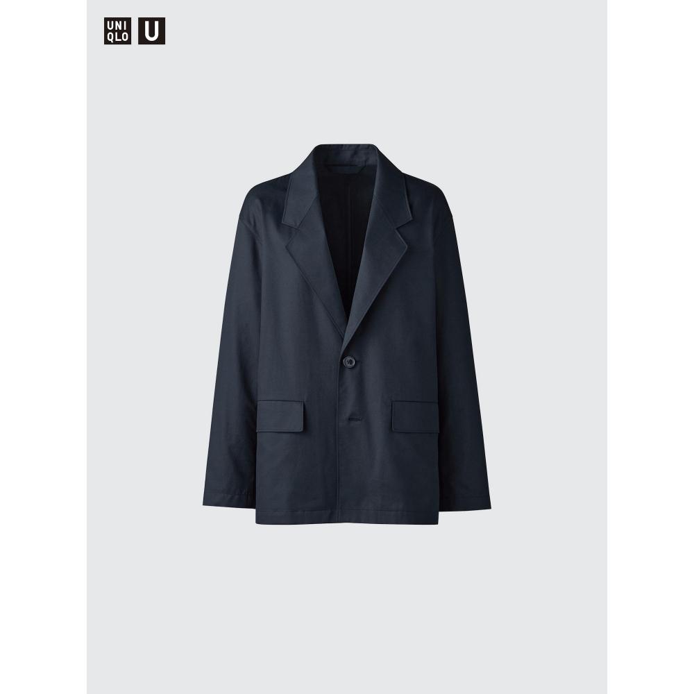 Uniqlo Куртка из хлопкового лиоцелла, свободный крой 