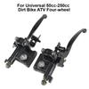 Для универсального 50cc-250cc Dirt Bike ATV четырехколесный цилиндр гидравлический тормозной рычаг мотоцикл мото аксессуары рычаг сцепления насос левый правый