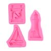 Lighthouse-Candle Mould Silicone Mold Anchor-Sailboat Resin-Casting Mould Homemade-Home Wedding Candle Making Tool
