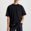Calvin Klein Футболка с коротким рукавом и круглым вырезом, с логотипом, черная J30J322881-BEH
