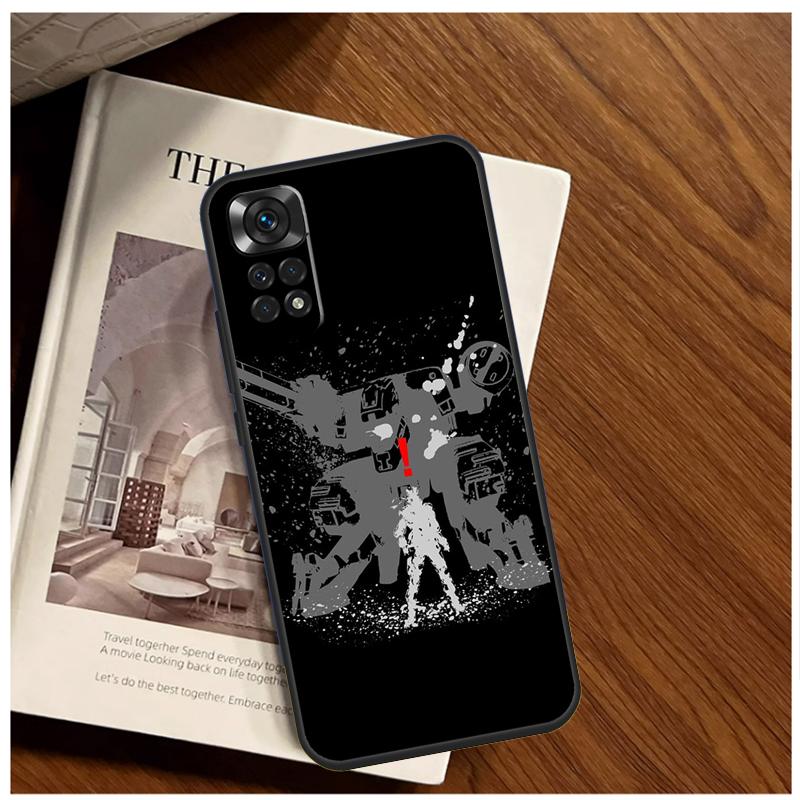Металлический чехол Metal Gear Solid для Xiaomi Redmi 13C 12 C 10C 9C Redmi Note 13 Pro 9 10 11 12 Pro 9S 10S 11S 12S