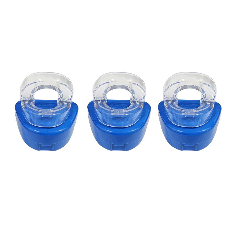 Anti Snoring Mouthpiece Dental Braces Double Layered Prevent Teeth Grinding Tongue Biting Sleeping Anti-snoring Tool For Unisex 3