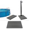 Day and Night - Day and Night Floor Panel for Solar Shower Ladder Pool WPC