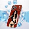 Чехол для телефона M-Megan Fox Для iPhone 12,16,11,14,13,17,15 Plus,Pro,Max,Plus,E,Air,Mini Прозрачный чехол