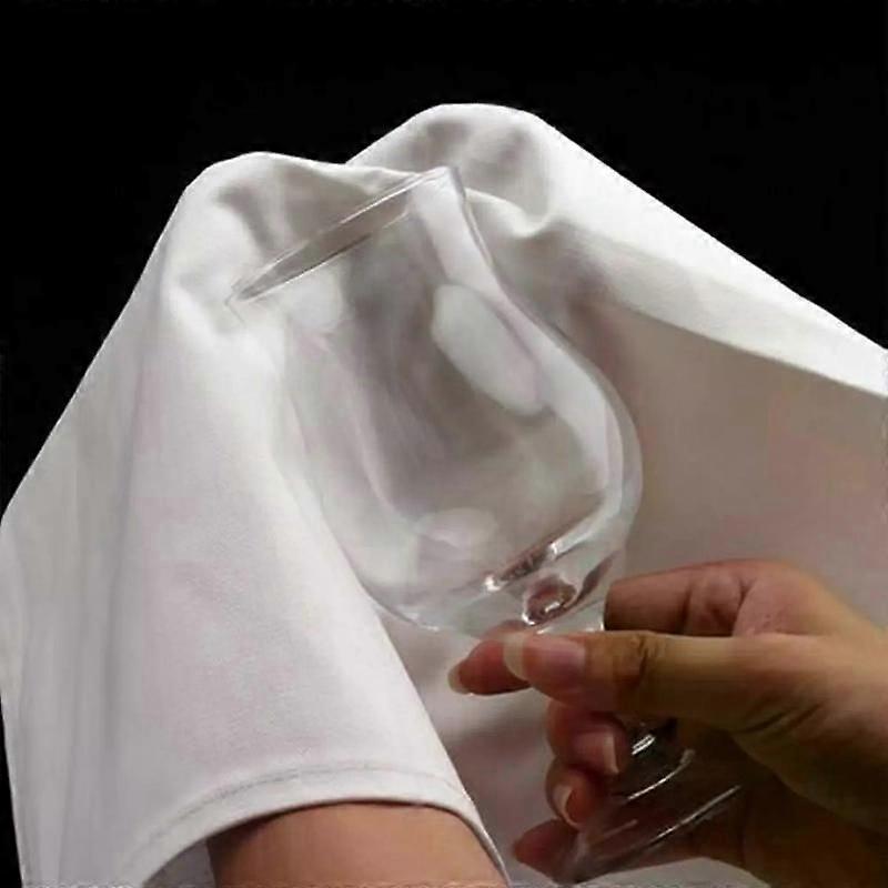 50x50cm white cotton napkins for hotels and restaurants