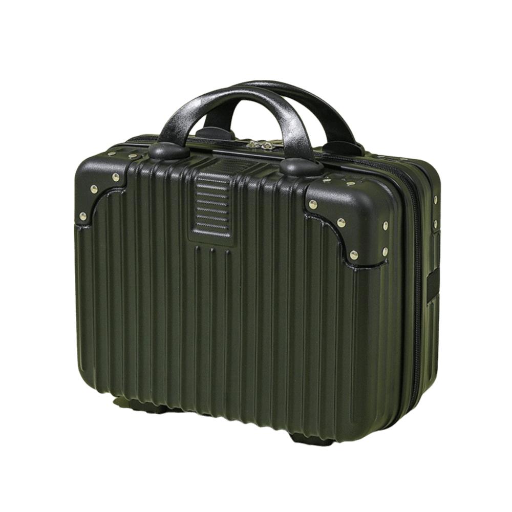 Сумочка Мини Ручной Чемодан Косметичка Багаж Дорожная Коробка с Ремнями 14 Дюймов Косметичка Дорожная