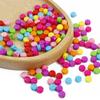 Acrylic Spaced Beads Mix Colors Jewelry Pendant Beads for DIY Handmade