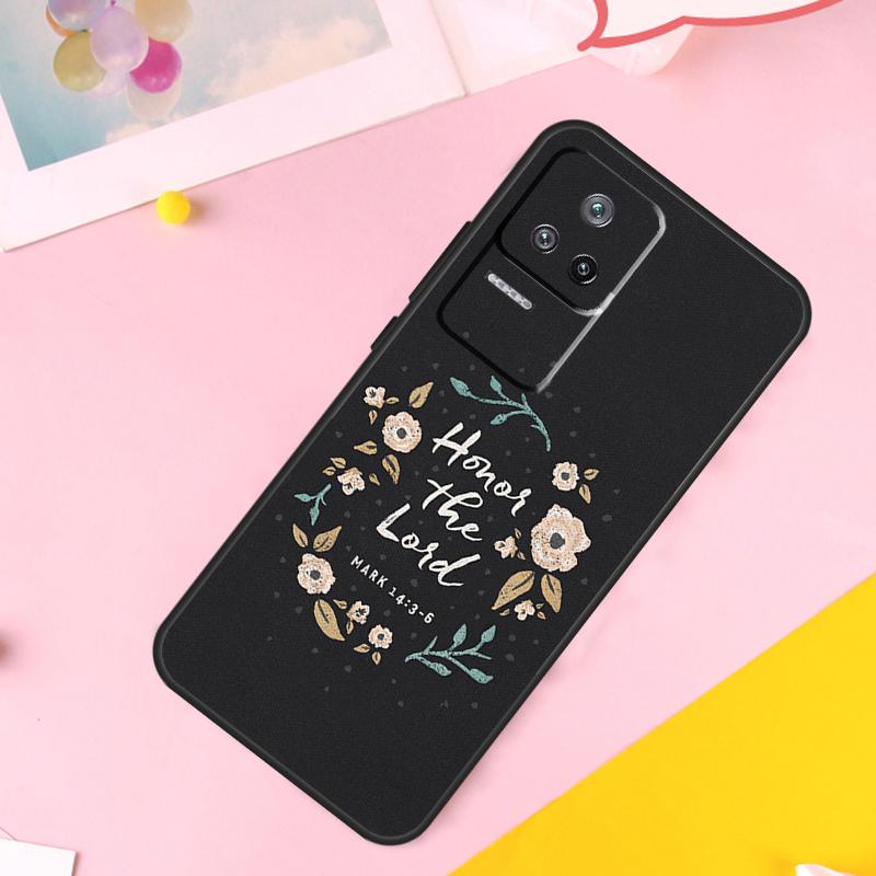 Bible Verse Quotes Case For Xiaomi 14 Ultra 13 11T 12T 13T Pro 12 Lite POCO X6 Pro M6 X3 X4 X5 M5s F3 F5 Cover