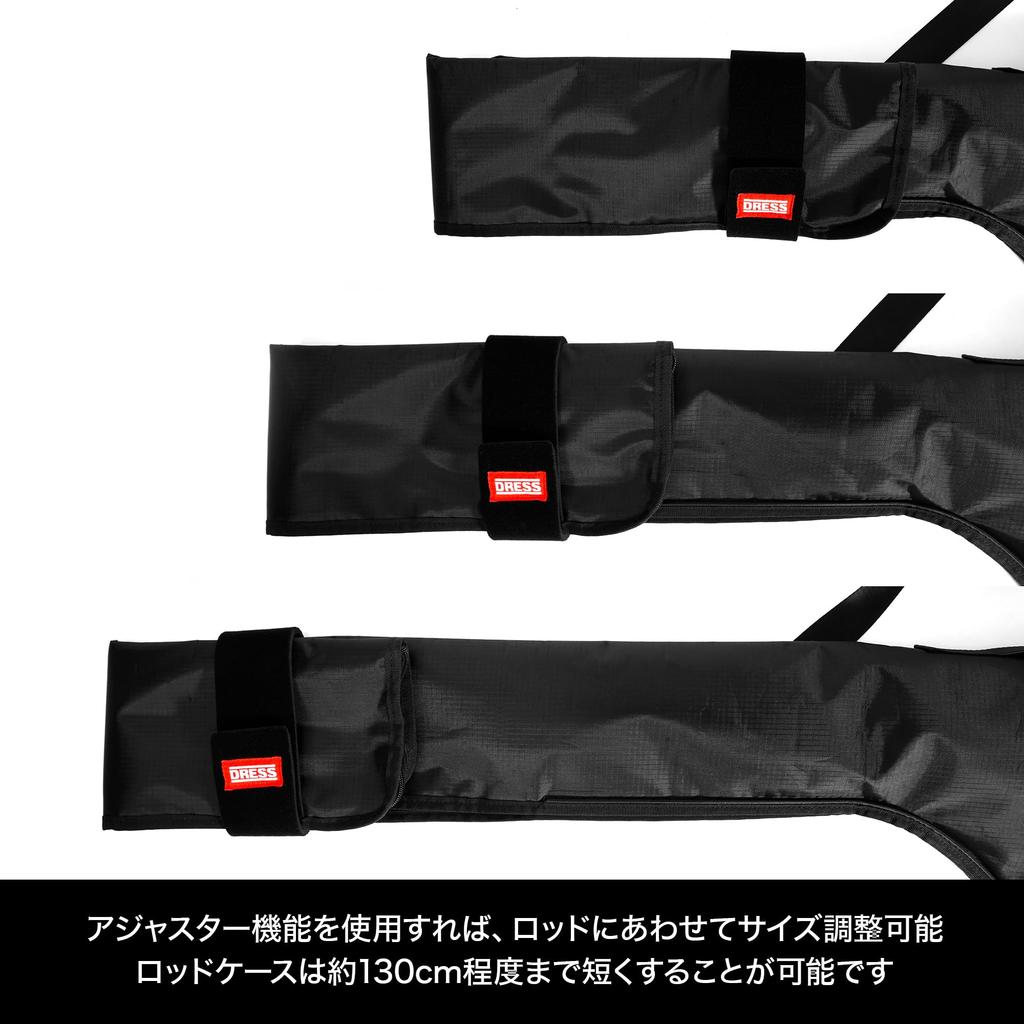 Мягкий чехол для хранения удилищ с катушками, чехол для удилищ, рыболовная сумка [DRESS], 180 см, моющийся, прикрепленный, держатель, чехол, для хранения,