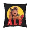 Fashion Alf Cushion Cover 45x45cm Polyester Alien Life Form Sci Fi Tv Show Pillow Case for Sofa Car Square Pillowcase Decoration