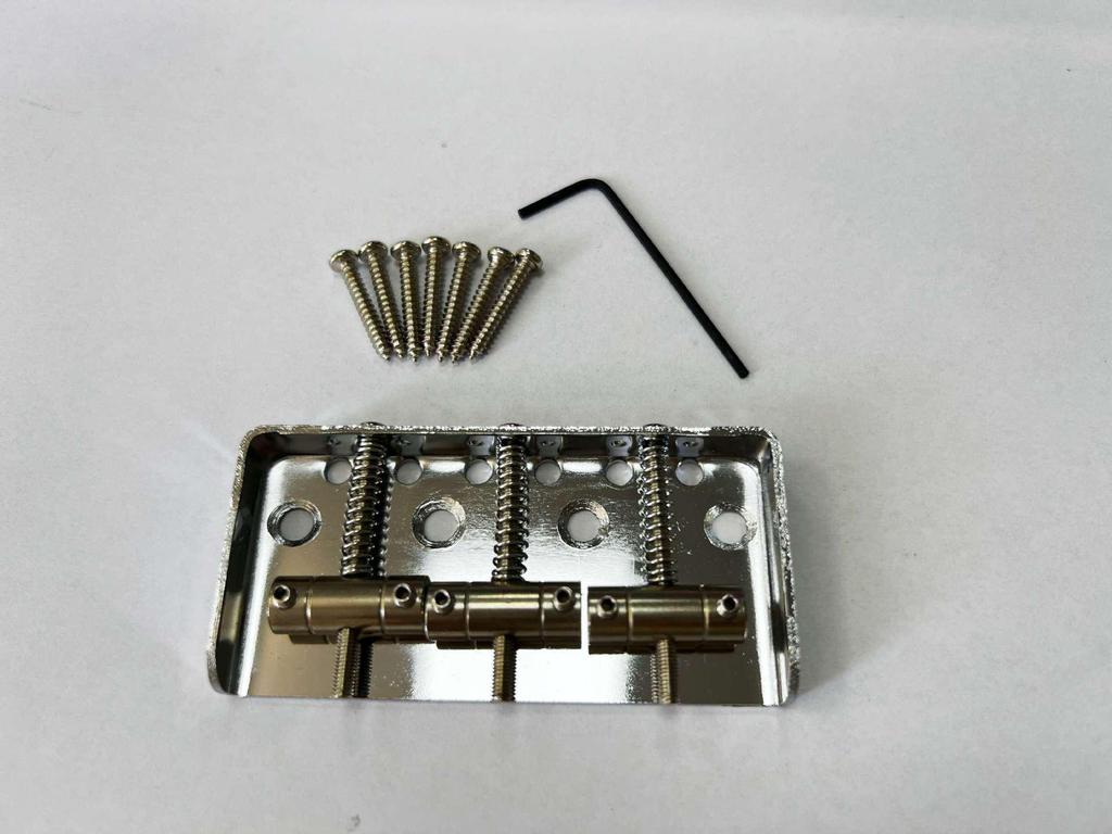 TL Electric Guitar Tremolo System & Half Bridge, Gold/Silver Finish, Accessories