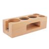 5 Hole Coffee Tamping Station Non-Slip Design Espresso Tamping Station  For Cafes