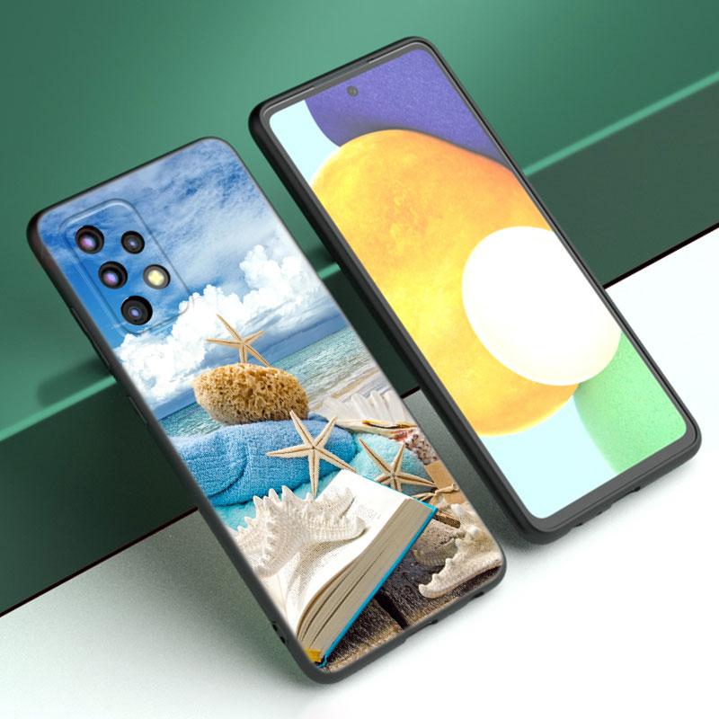 Чехол для телефона с ракушками и морской звездой для iPhone Samsung Galaxy Redmi Xiaomi Oppo OnePlus Note SA 7 8 9 10 11 12 13 14 20 21 22 23 53 54 Pro Max Ultra