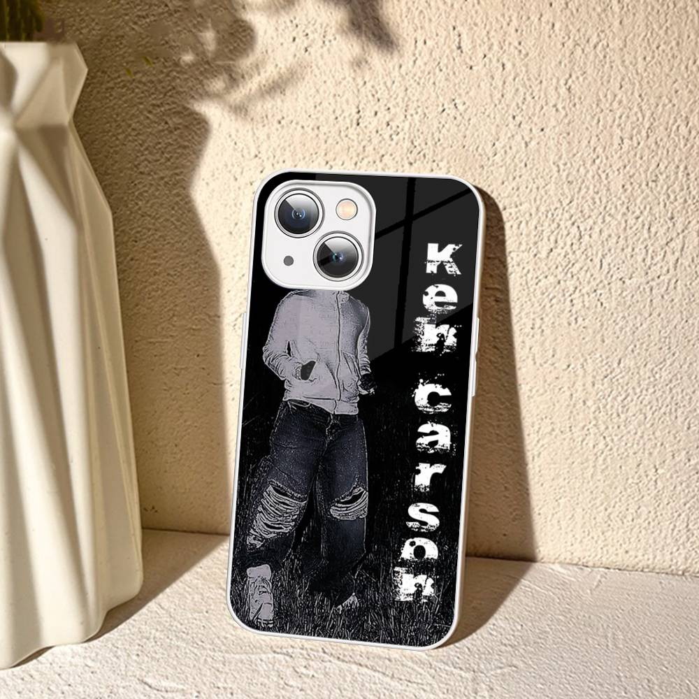 Pop Singer K-Ken Carson Tempered Glass For Iphone 14 13 12 11 Pro Mini XS MAX 14Plus X XS XR Fundas