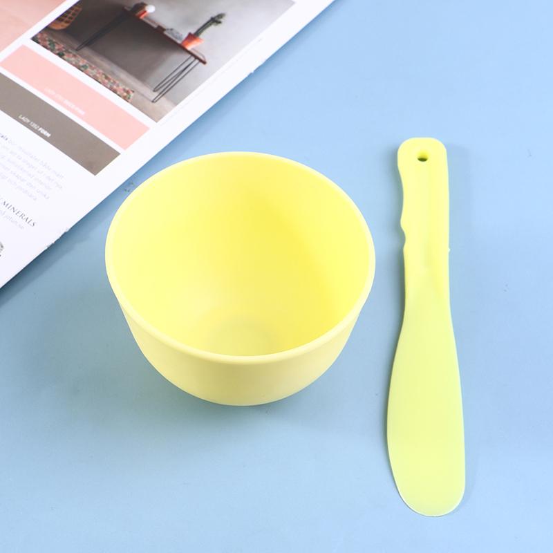 2шт Diy маска для лица набор инструментов миска для смешивания палка ложка шпатель инструмент для макияжа