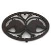 [R6577] - Cast Iron Trivet 'Cheval' Black - 25x20 Cm