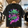 Мужская футболка Ralsei из Deltarune, стильная повседневная футболка, летняя, с круглым вырезом, модная футболка, свободные топы большого размера
