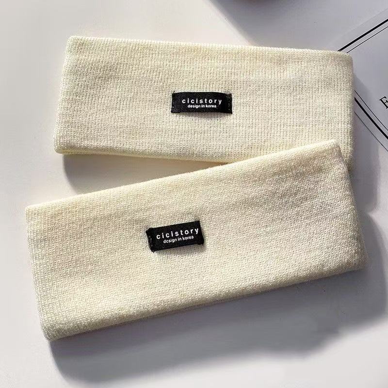 Мода Наружу Универсальная Повязка для Волос Спорт Высокоэластичная Потовпитывающая Повязка на Голову Острая Девочка Тонкая Вязаная Повязка для Волос Головной Убор Женская Мода