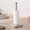 Настольный держатель для бумажных полотенец с устойчивым основанием, полированная поверхность, нержавеющий держатель для рулонов бумажных полотенец для ванной комнаты и кухни