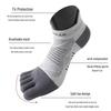Унисекс пятипалые носки для бега Coolmax Lycra с защитой от запаха