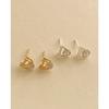 [4Xtyle] [925 Silver] Under D Cubic Earrings E 152