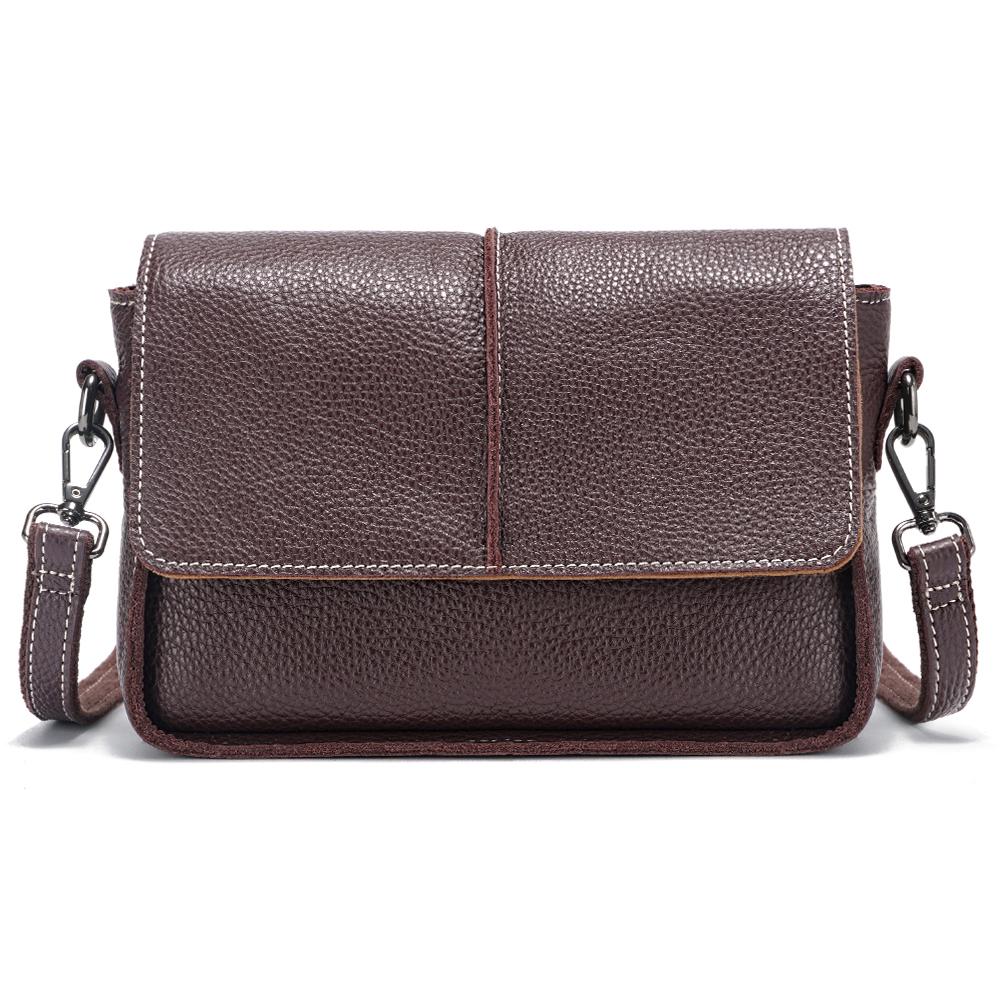 Сумка Zency из коровьей кожи через плечо, маленькая женская сумка через плечо