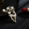 Senior Brooches Flower Leaf Brooch Pins for Women Suit Pendant  Fashion Brooches Jewelry