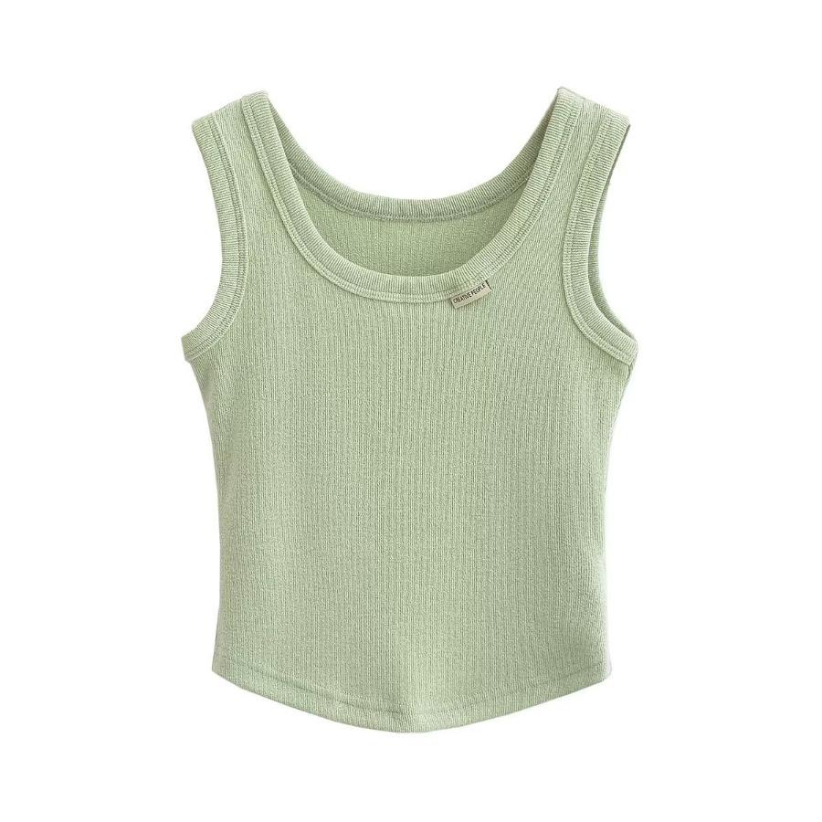 Летние женские майки, белые тонкие короткие футболки без рукавов, женская спортивная одежда