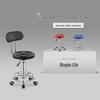 Adjustable Swivel Round Stool with Wheels