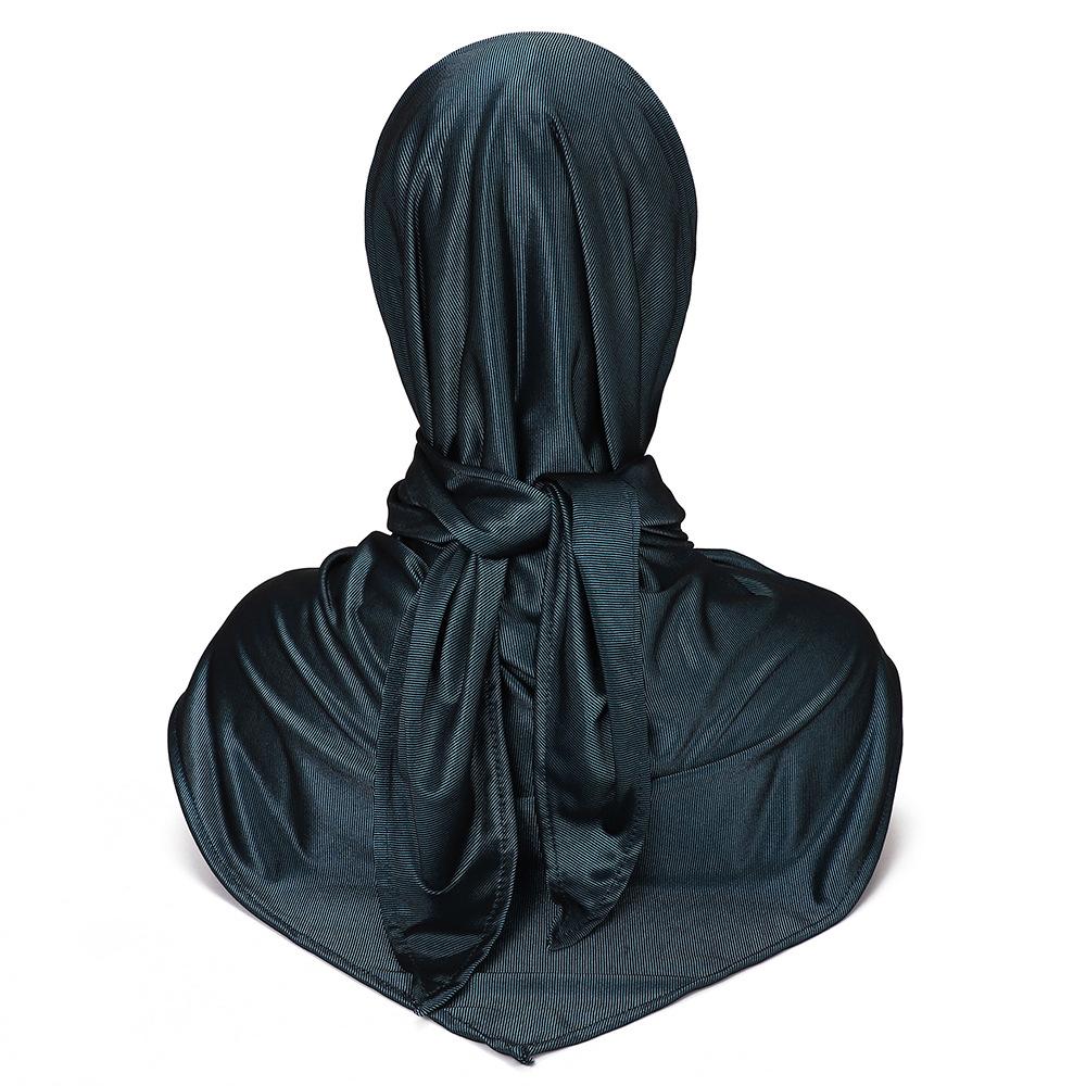 New Fashion, Women's Knitted Headscarf, Bright Silk Wide-brimmed Design Headscarf