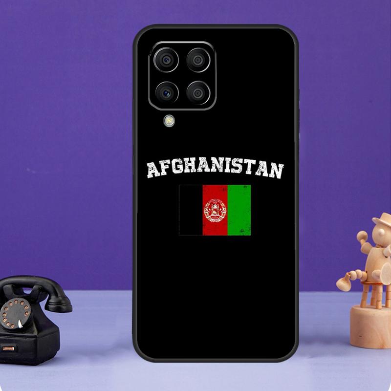 Afghan Afghanistan Flag Banner Case For Samsung Galaxy M55 M35 M15 M56 M36 M16 M06 M31 M13 M33 M53 M12 M32 M52 M14 M34 M54
