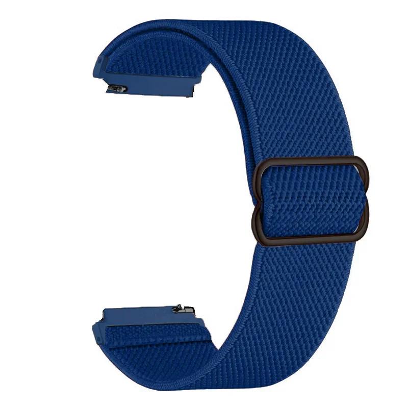 Нейлоновый ремешок-петля для Garmin Forerunner 965 55 165 265 / Active 6-5 / Venu 3-2 Huawei Watch 5-4 Браслет для Garmin Approach S50