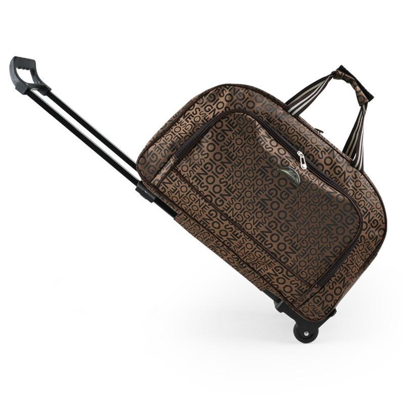 Trolley Bag Female Large Capacity Trolley Bag Travel Bag Handbag Tow Bag Luggage Bag Male